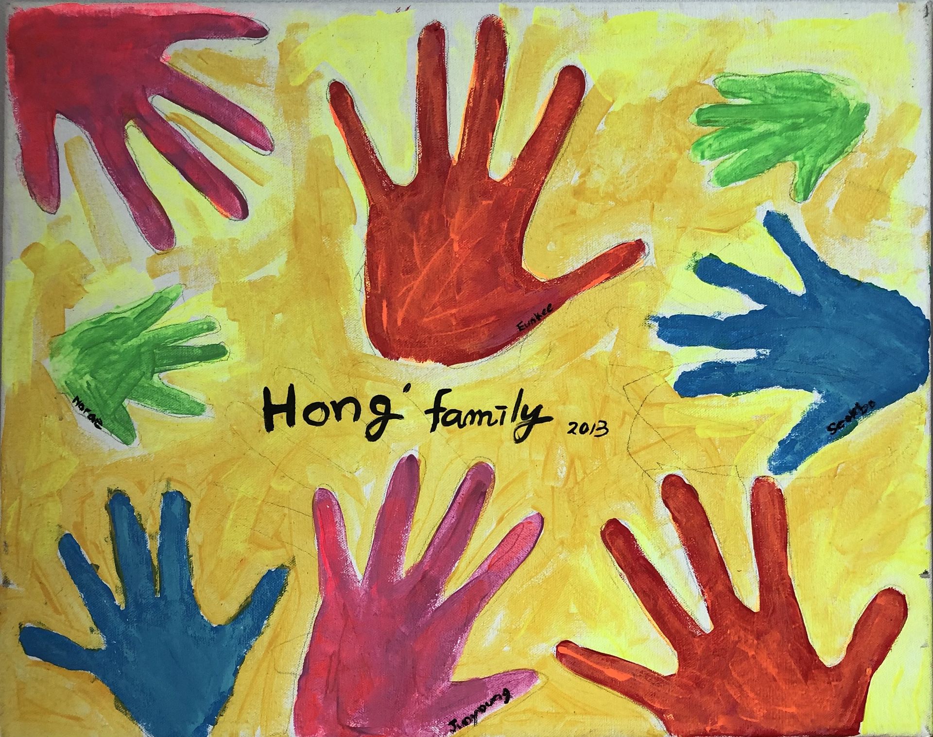 HONG'S Family Hand-Printing