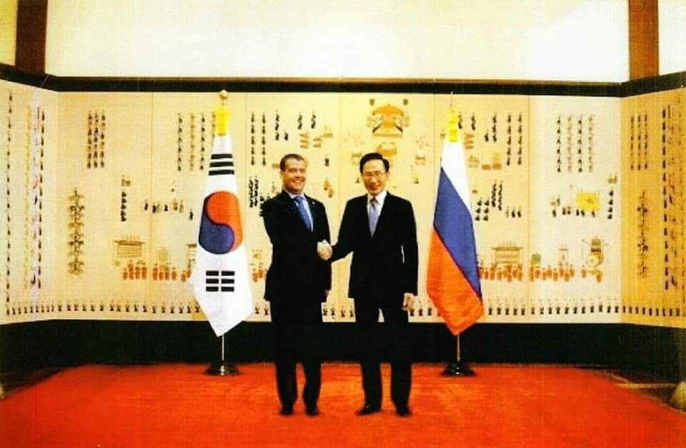 청와대 진연도 병풍