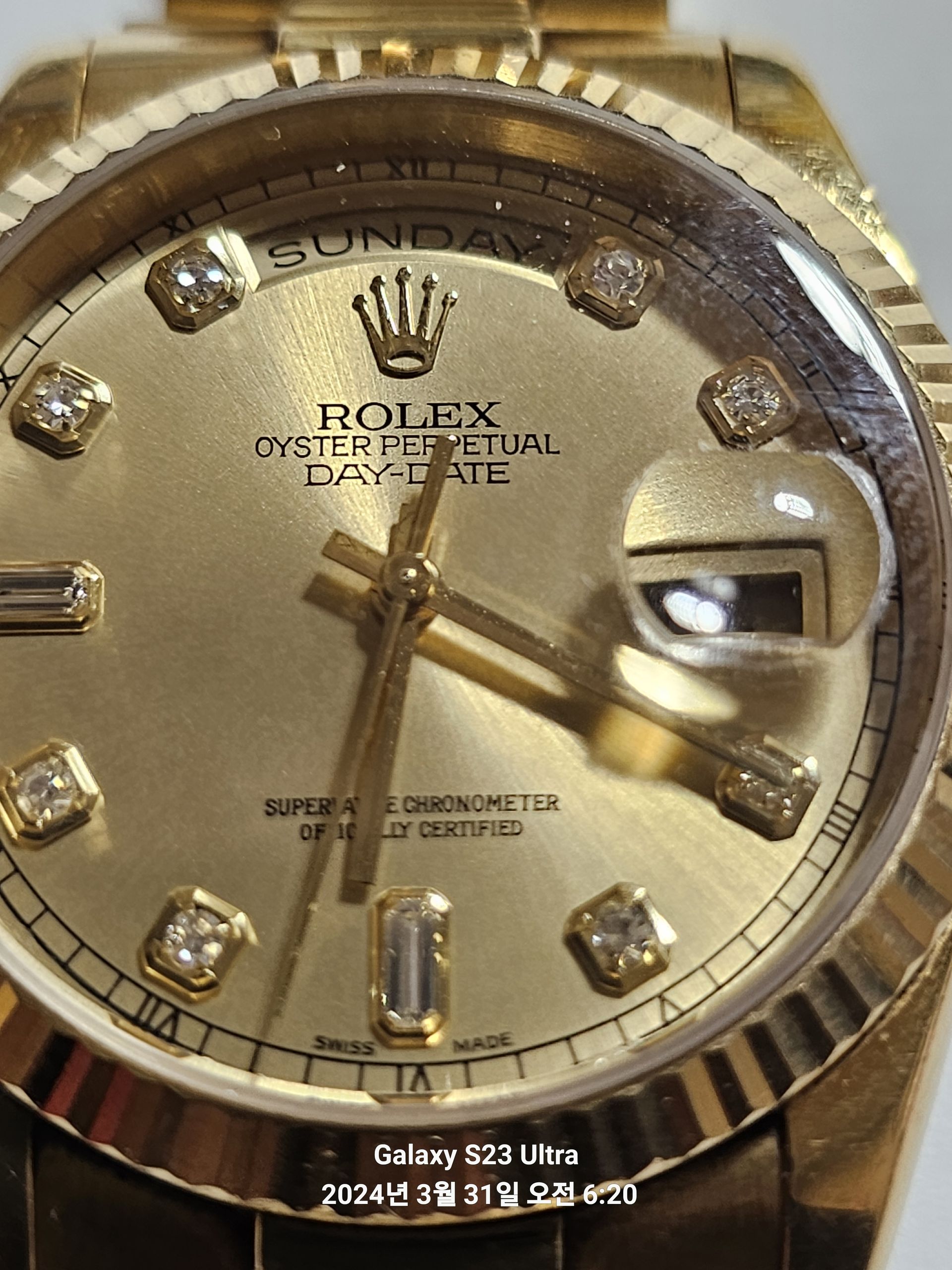 남성용손목시계