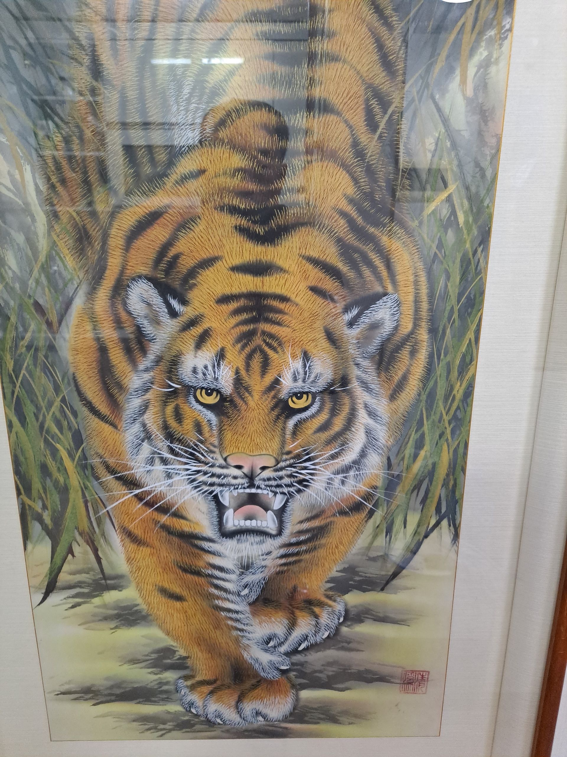 호랑이 입체그림