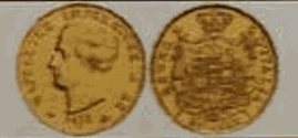 ITALIEN / NAPOLEONISCHES KÖNIGREICH, Napoleon I. Bonaparte, 1804-1814, 40 Lire 1812 M, Mailand. 12,85g. Frbg.S; KM 12 GOLD, $5
