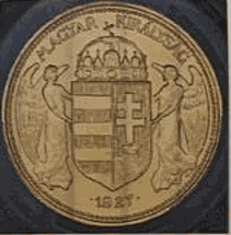 Fr-P14 오리지널금화는 입수하기어려운상태, 2011년 부다페스트조폐국 50매만을 리스트라이크함.  (29.24g)  Proof Like UNC/FDC