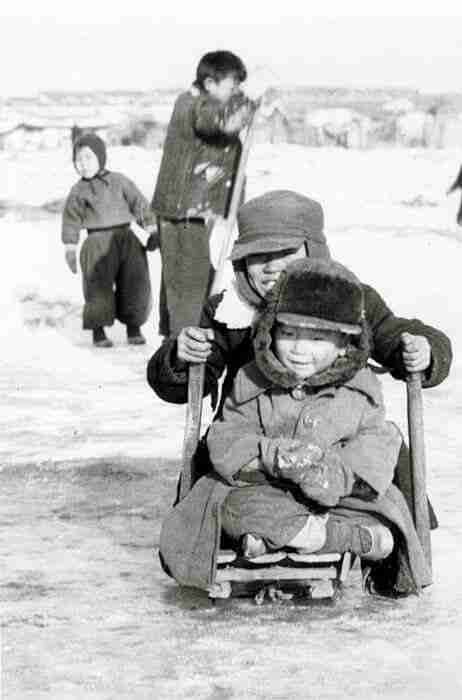 북한 어린 시절의 나의 모습